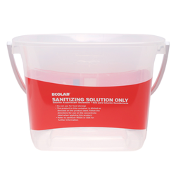 Ecolab Sanitizer Pails