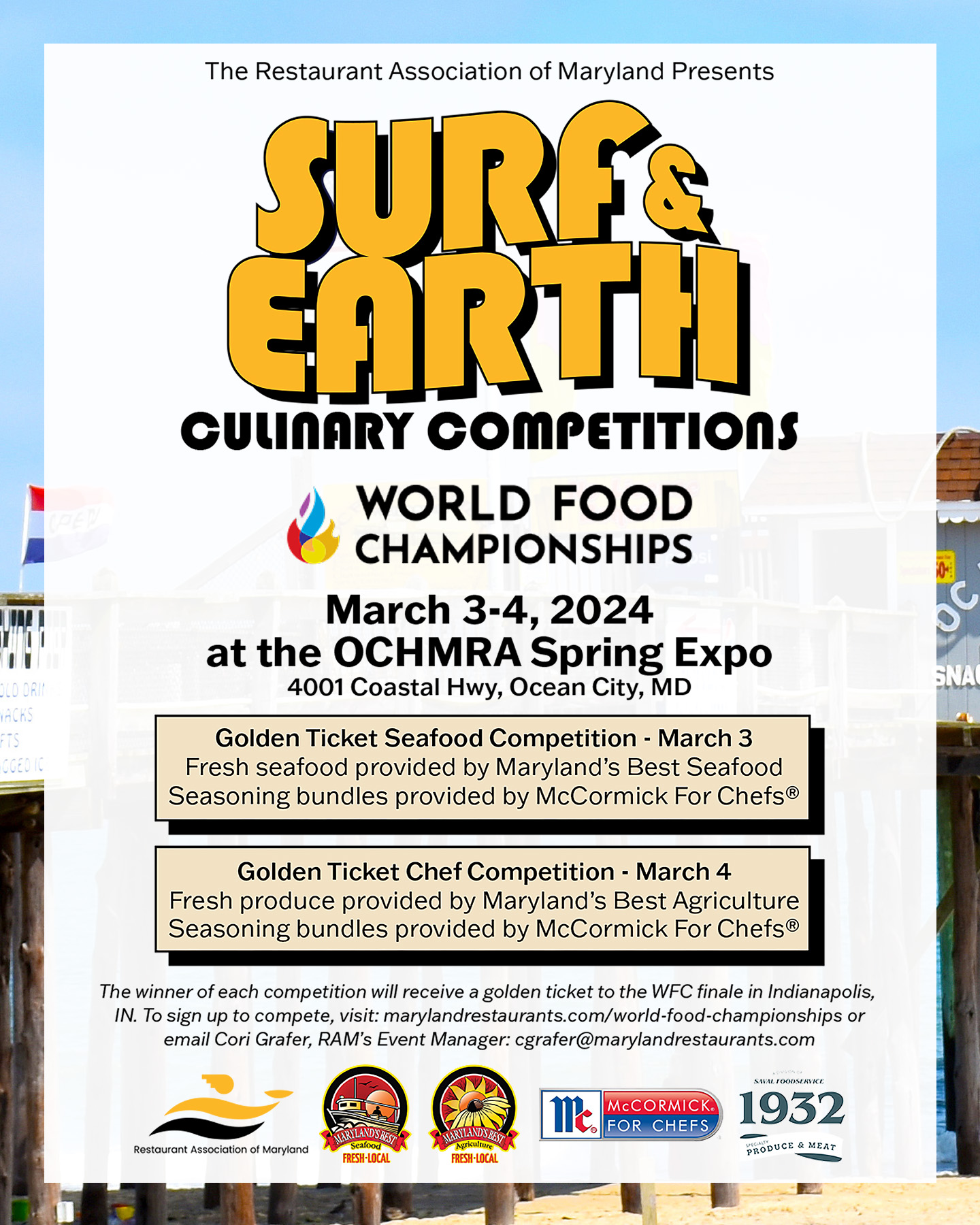 Surf & Eartn competition flyer