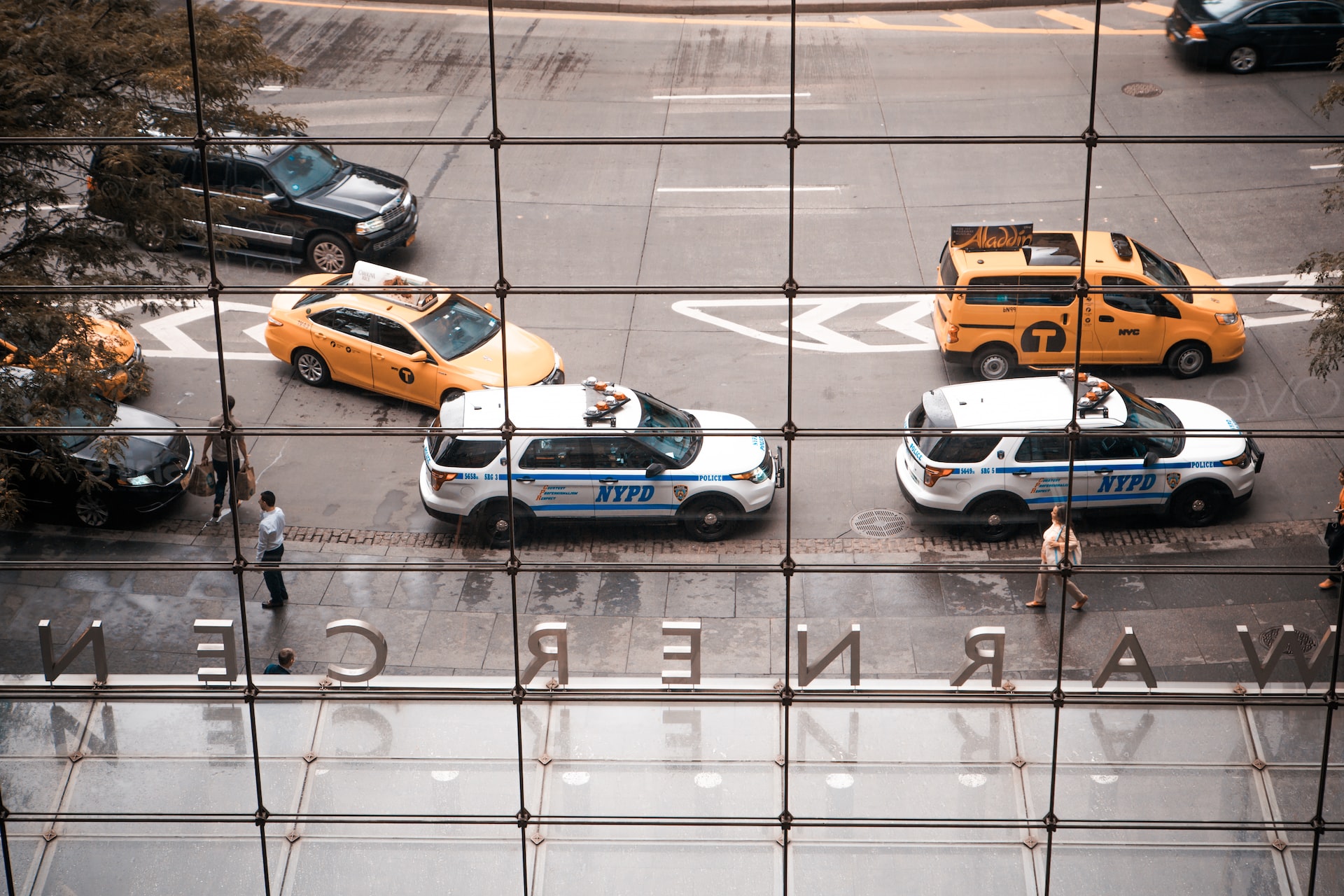 NYPD cars