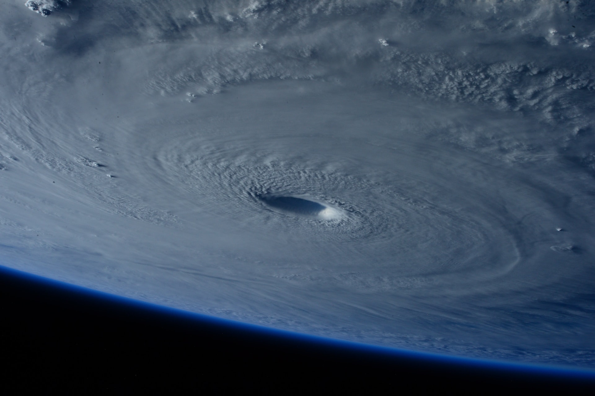 hurricane from space