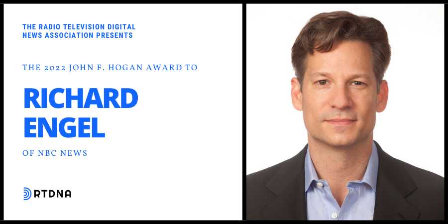 Richard Engel announcement graphic