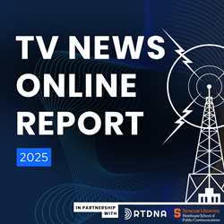 2025 TV News Online Report