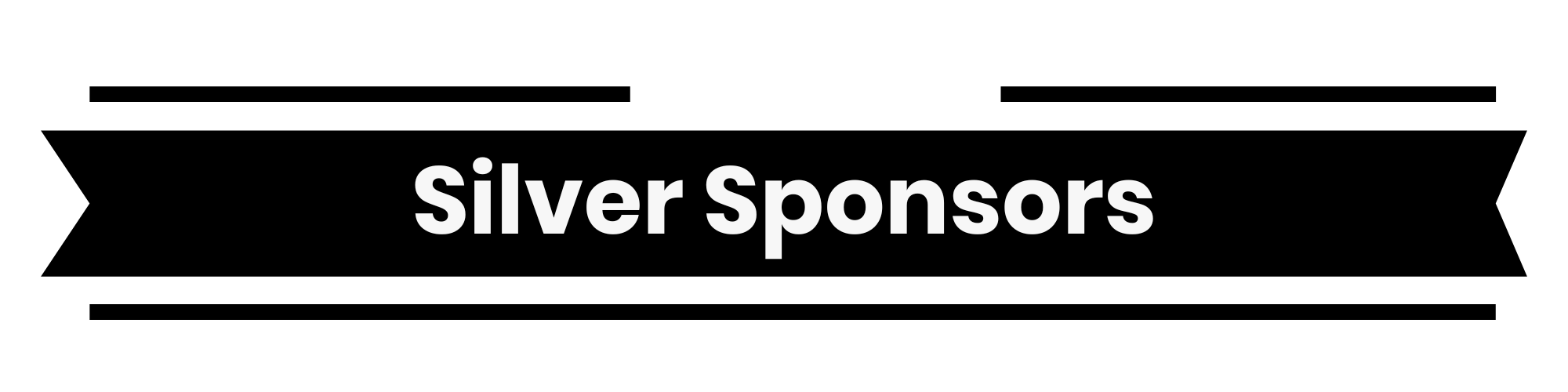 silver sponsors banner