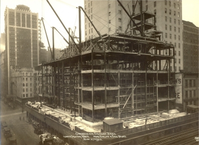 Gotham Hall construction