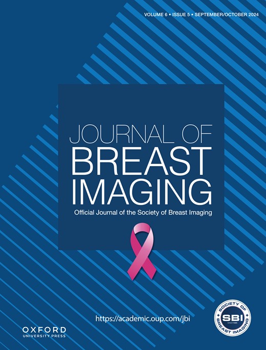 Society of Breast Imagiing (SBI) JBI Cover