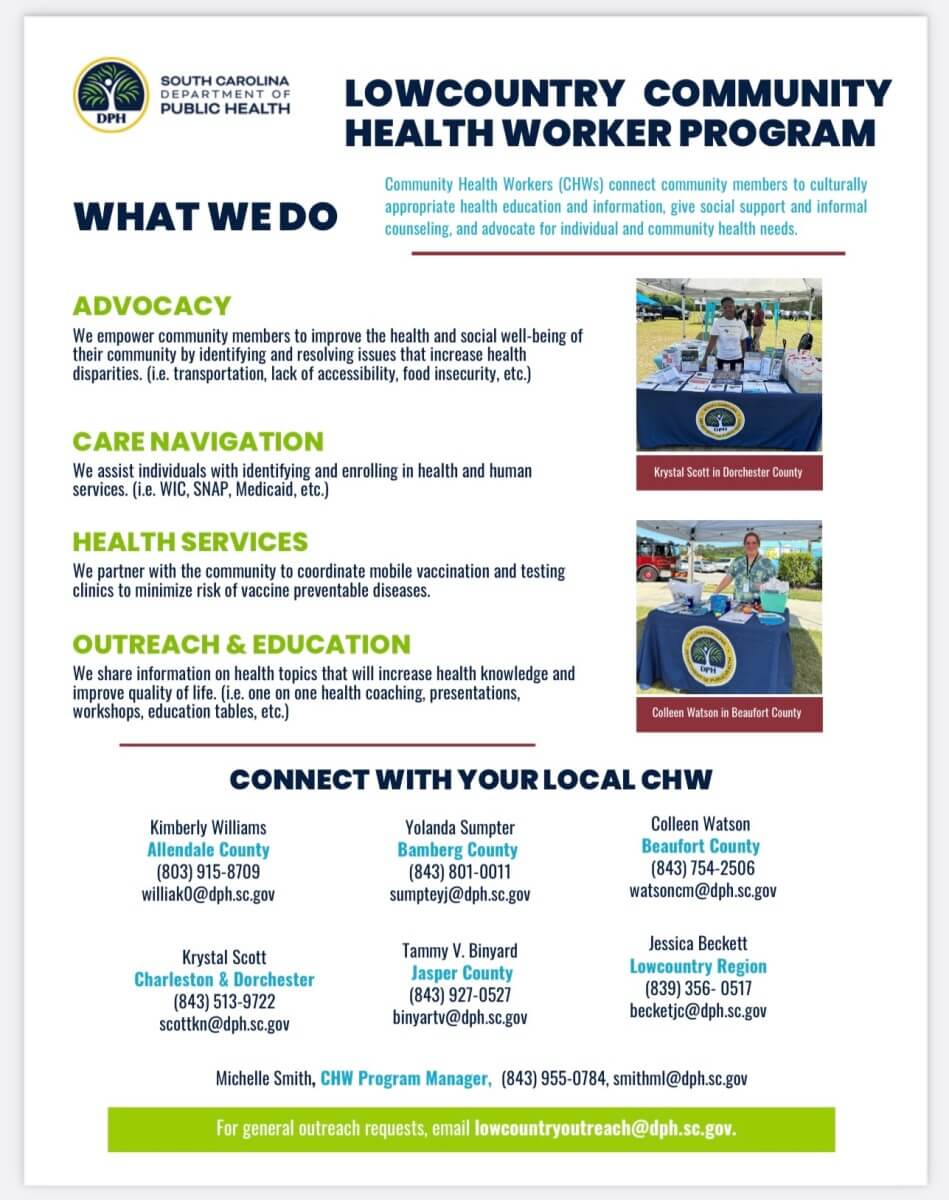 DPH Lowcountry CHW Program