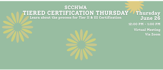 Tiered Certification Thursday