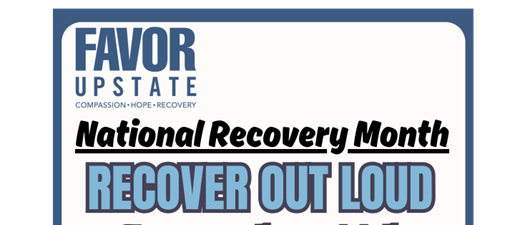 National Recovery Month - Recover Out Loud Celebration