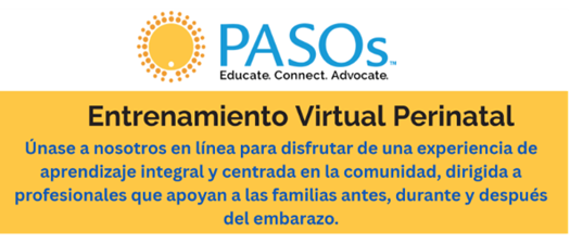 PASOs Virtual Perinatal Training
