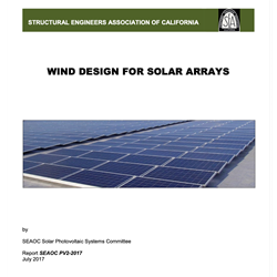 Wind Design for Solar Arrays