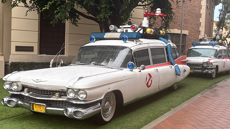 Ecto vehicles from Ghostbusters