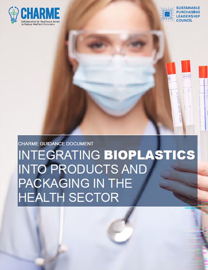 Integrating Bioplastics into Products and Packaging in the Health Sector