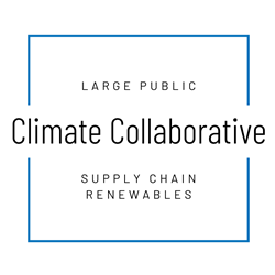 Large Government/ Education/ NGO - Supply Chain Renewables