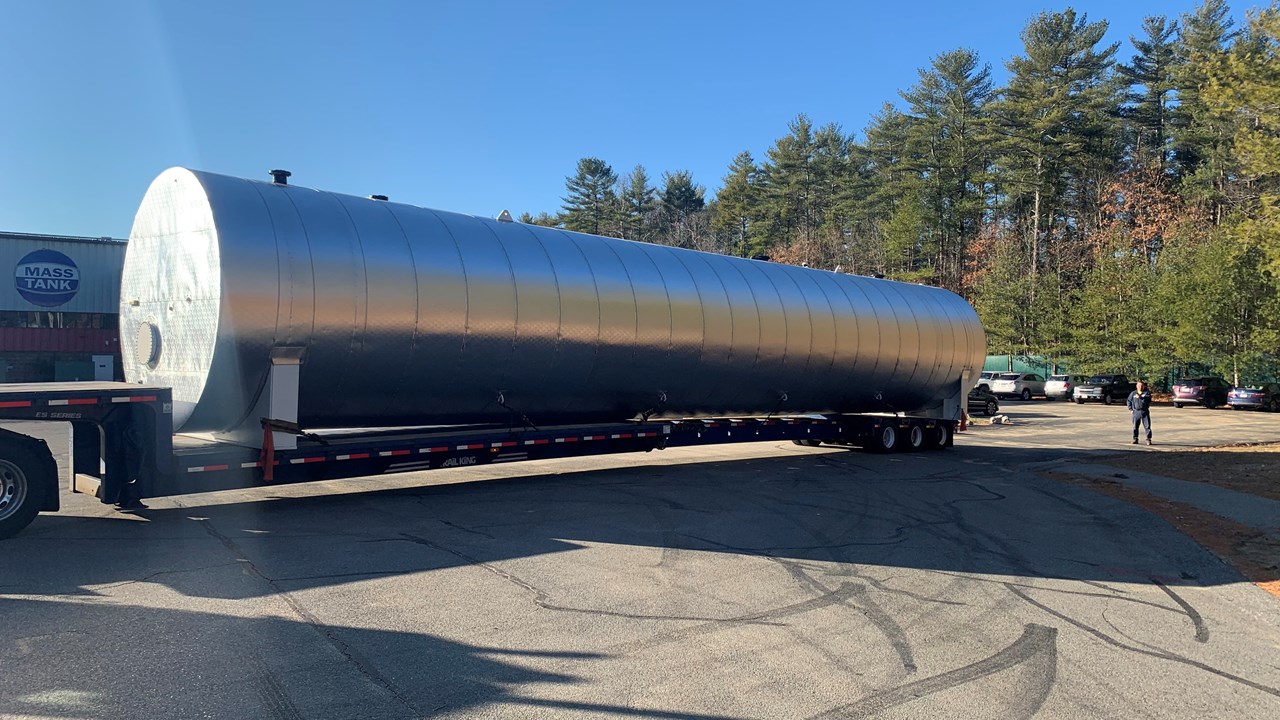 40,000 gallon insulated tank