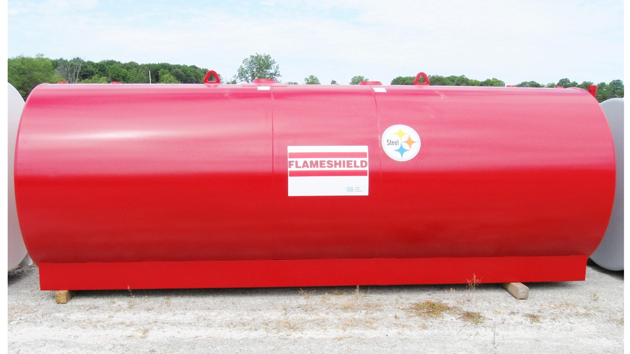 Stock 2500 Gallon Double Wall Flameshield Tank