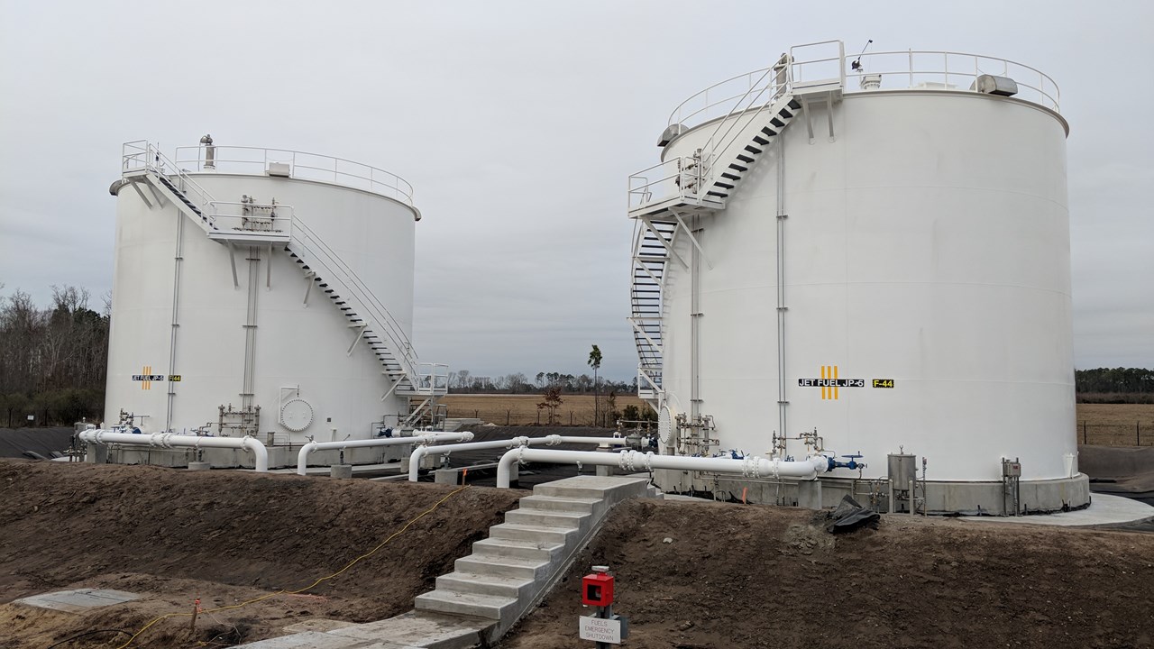 MCAS Beaufort Jet Fuel Tanks