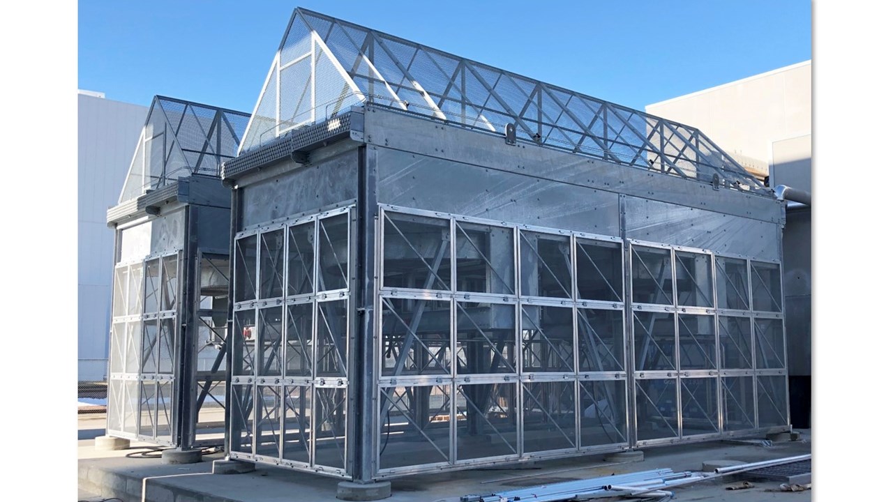 Worldwide Air Coolers Forced Draft Cold Weather Process Unit