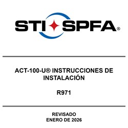 ACT-100-U® instrucciones de instalación (R971)