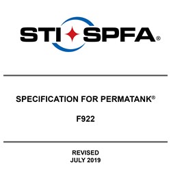 Specification for PERMATANK® (F922)