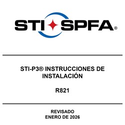 sti-P3® instrucciones de instalación (R821)