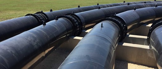 Aboveground Steel Water Pipe Coating Protection