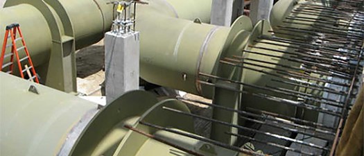 Internal and External Design for Steel Water Pipe