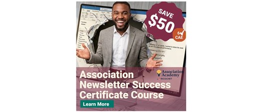 Association Newsletter Success Certificate Course
