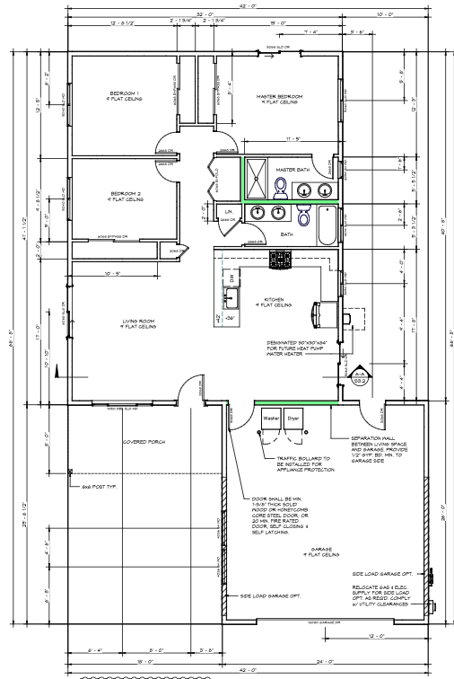 The Willow &ndash; Garage Right floor plan