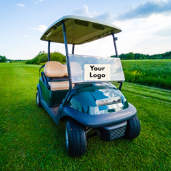 Golf Tournament Cart Sponsor