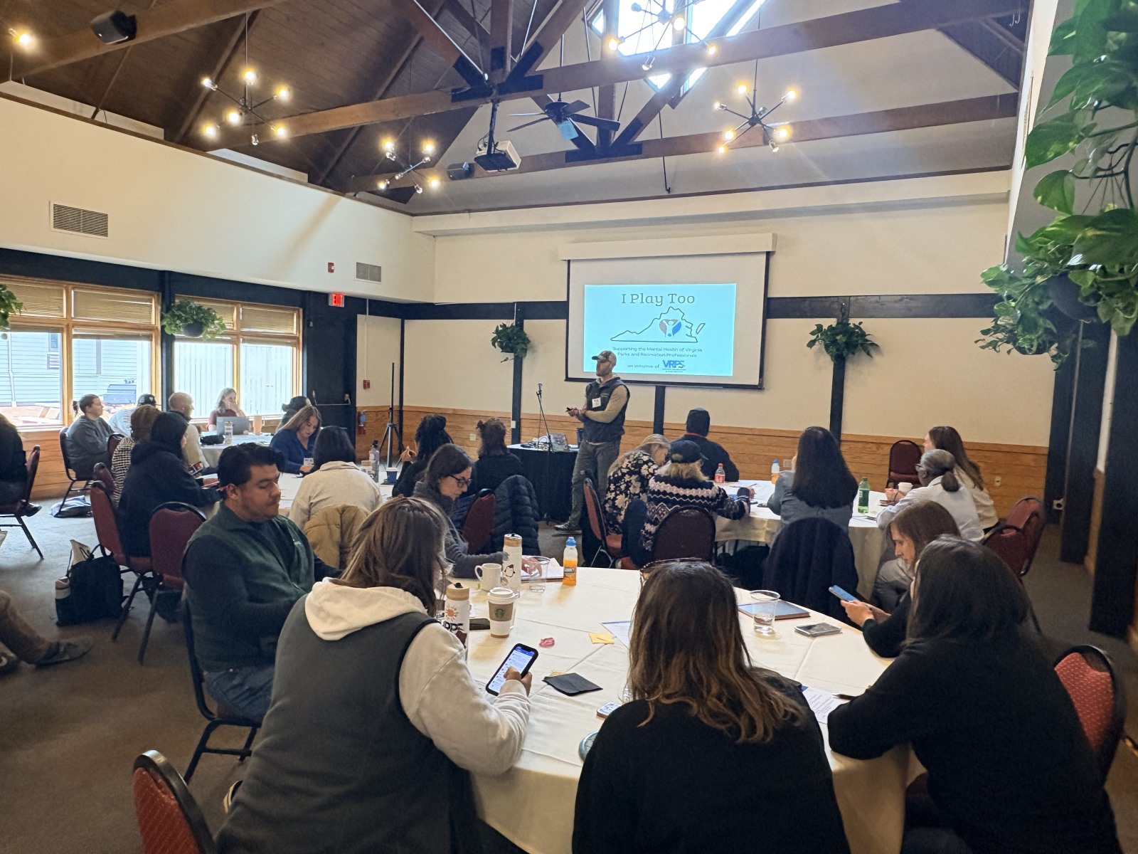 LTI participants learning about I Play Too