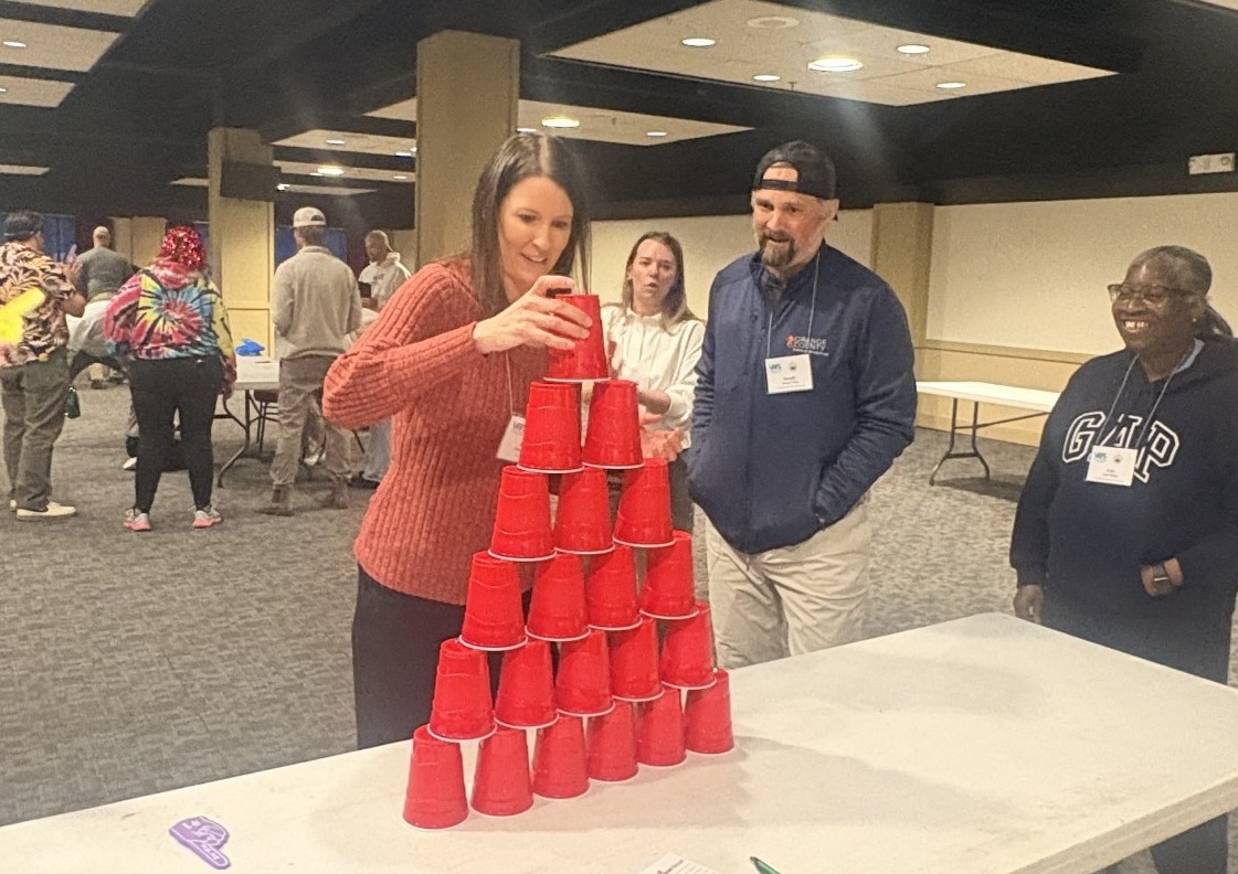 Social events at LTI, minute to win it games