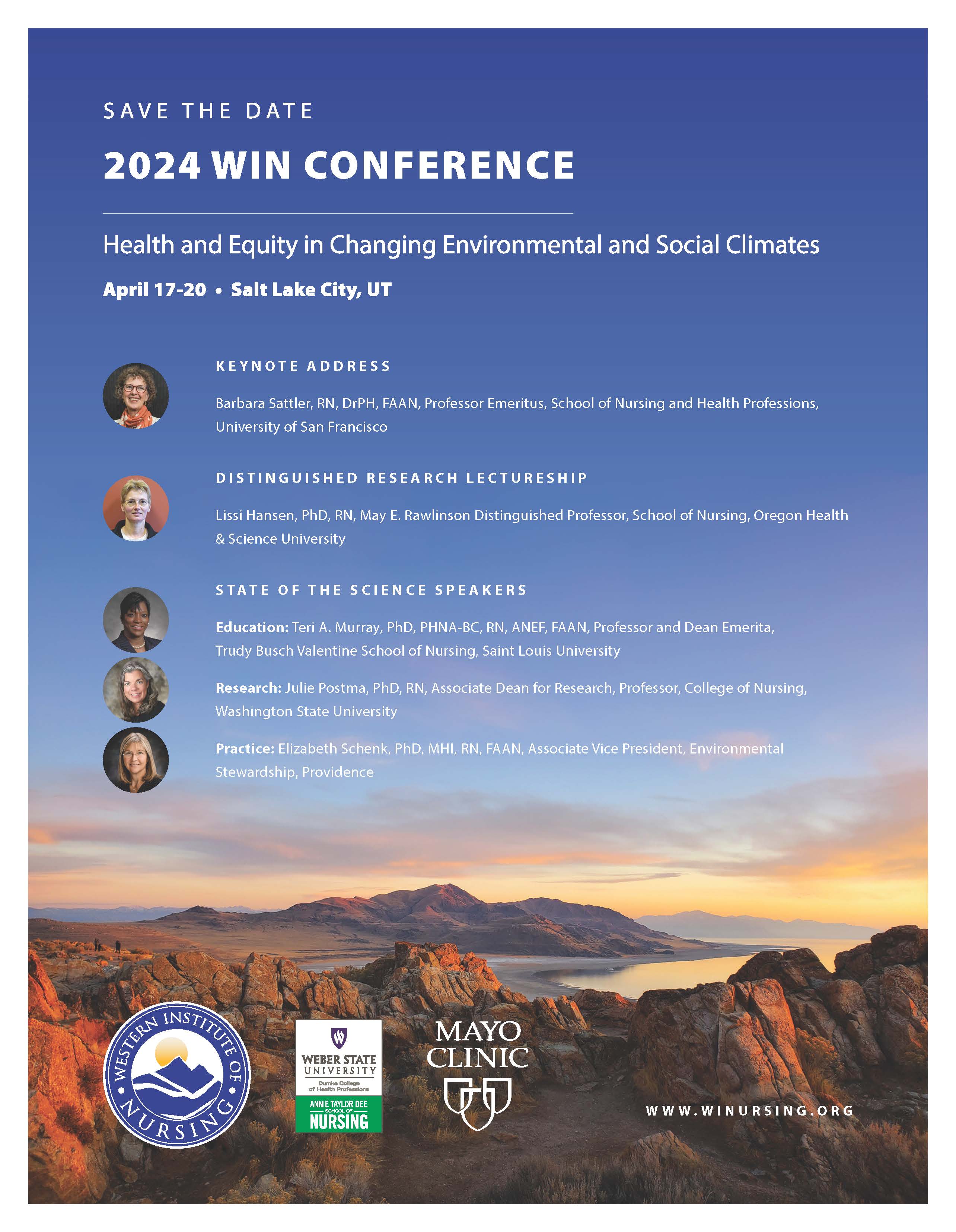 2024 WIN Conference Western Institute of Nursing