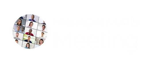 Managers Only Meeting - Disaster Planning