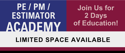PE/PM/Estimator Academy